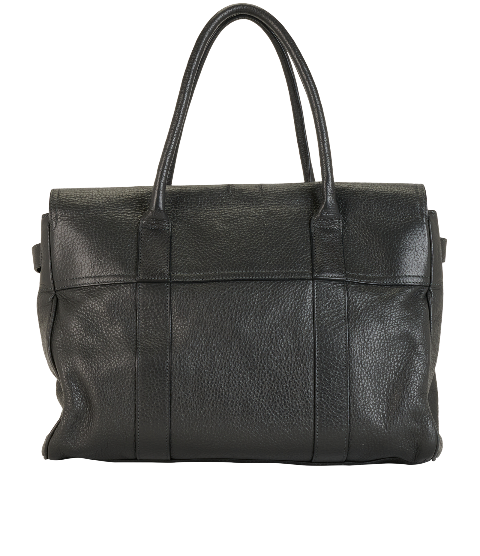 Large Bayswater, &pound;595, Handbags, Grey, Leather, Back view